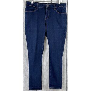 Faded Glory Womens 16WP Skinny Blue Jeans with Stretch Mid Rise